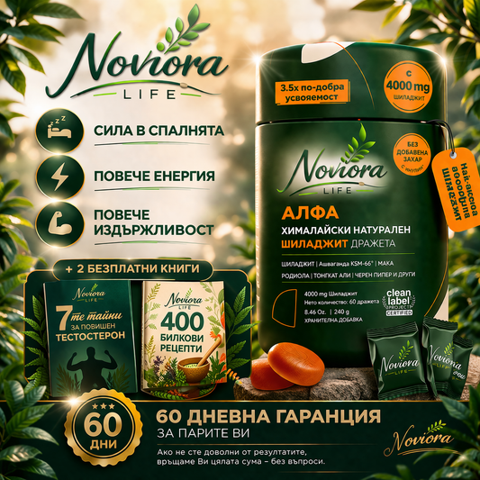 Noviora Life -  Естествена подкрепа за енергия и издръжливост