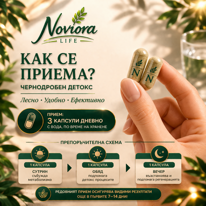 Noviora Life : Чернодробен детокс и възстановяване