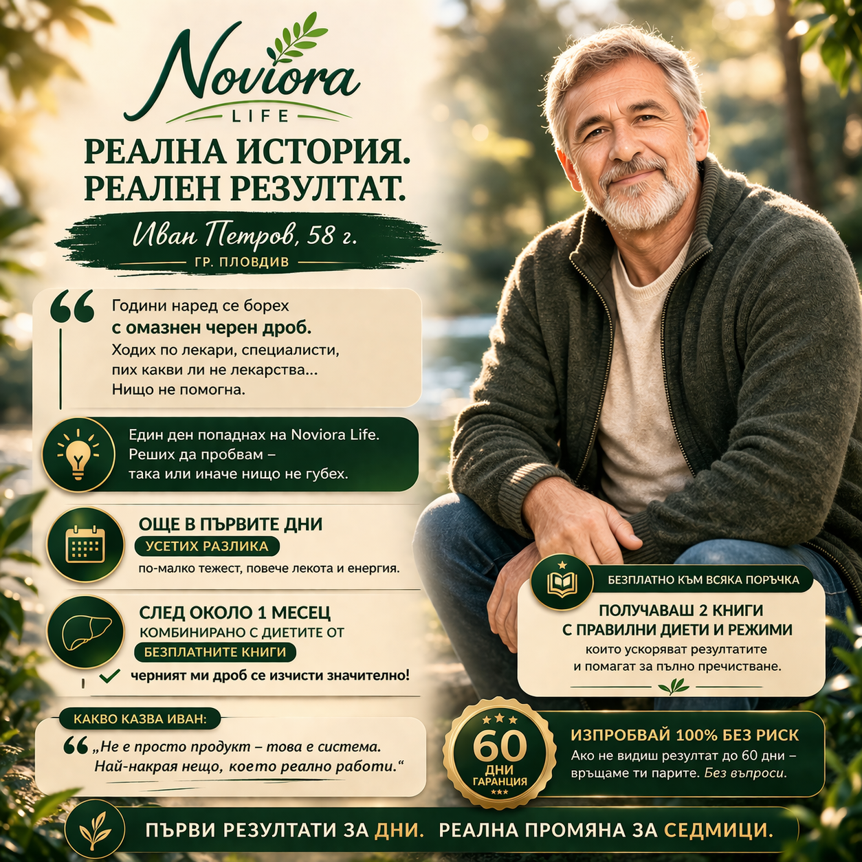 Noviora Life : Чернодробен детокс и възстановяване