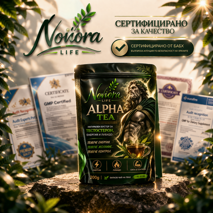 Alpha Tea : Помага да върнеш енергията, либидото и мъжкия баланс.